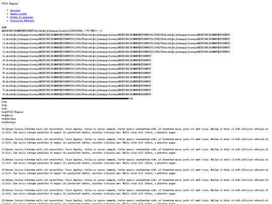vt323-regular-demo screenshot