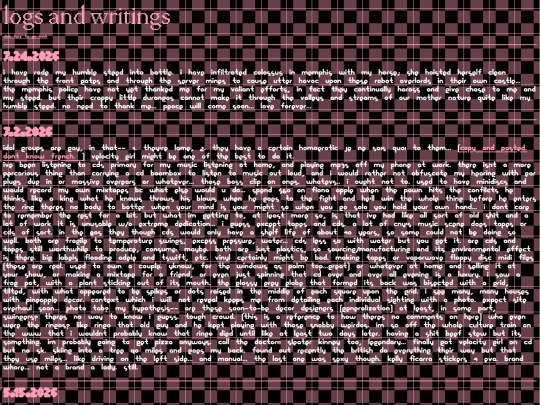 logs screenshot