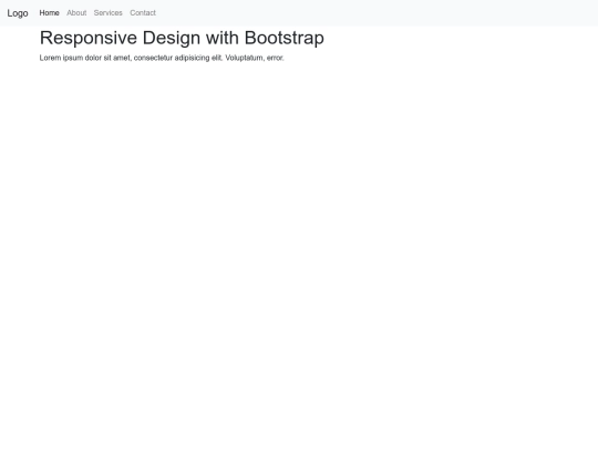 project/test-bootstrap screenshot