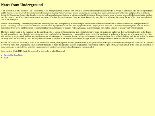 notes_from_underground screenshot
