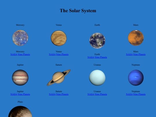SolarSystem screenshot