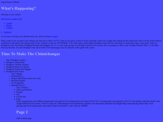 index screenshot