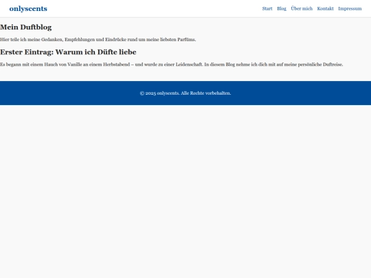 blog screenshot