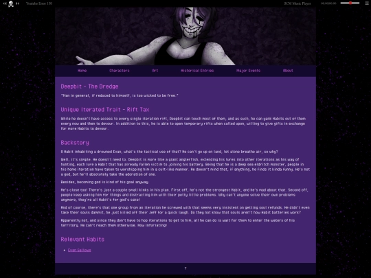 Habits/The Depths/Deepbit screenshot