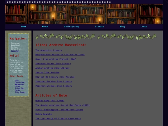library screenshot