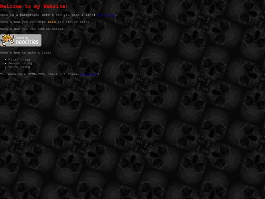 test screenshot