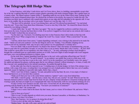 telegraphhillhedgemaze screenshot