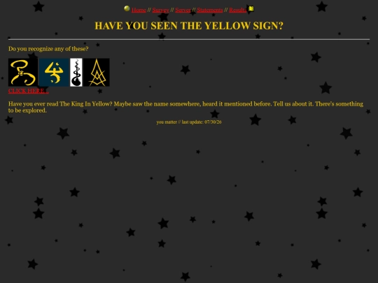 survey screenshot