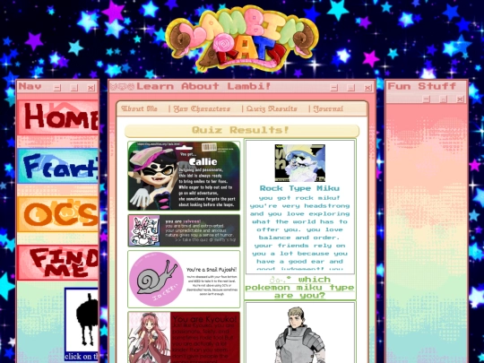 quizstuff screenshot