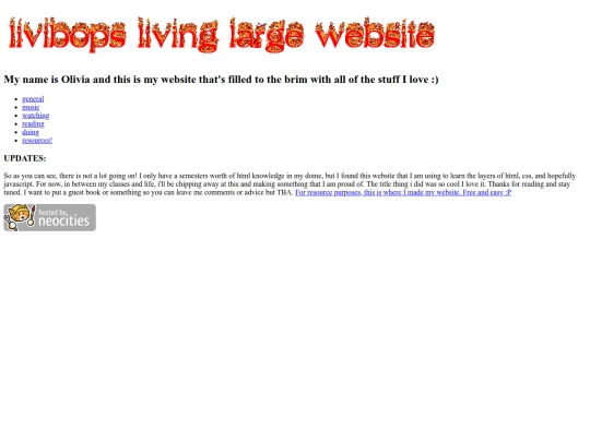 index screenshot