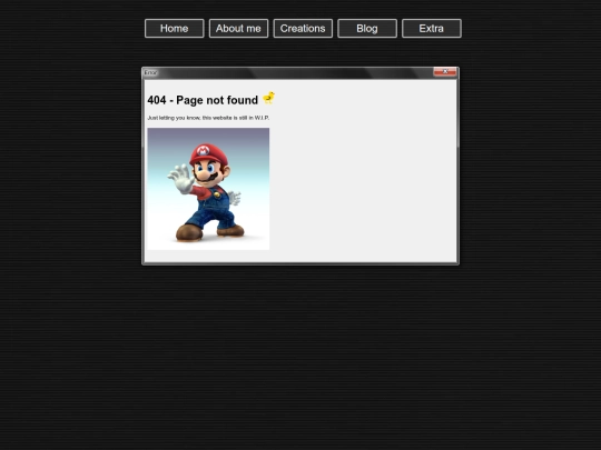 404 screenshot