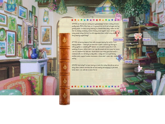 diary screenshot