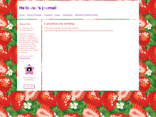 Mandarin-writing screenshot