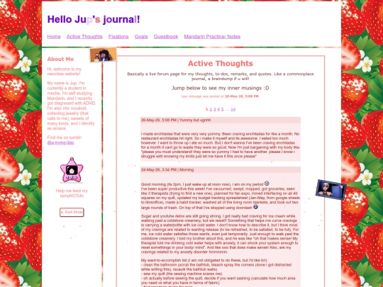 active-thoughts screenshot