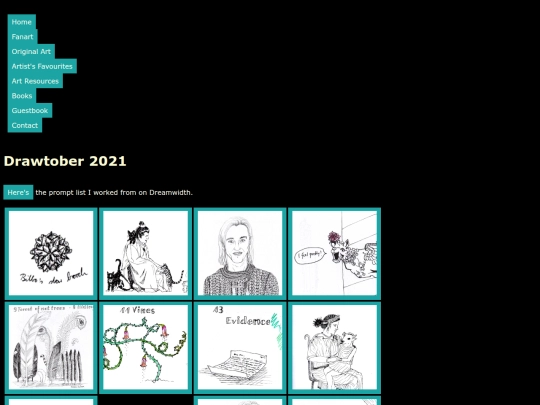 Drawtober/2021drawtober screenshot