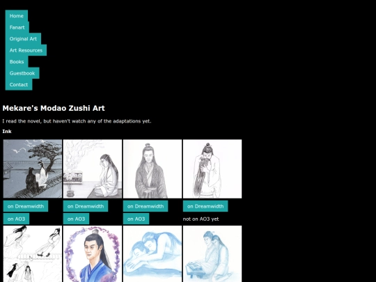 MDZS art/mdzsart screenshot