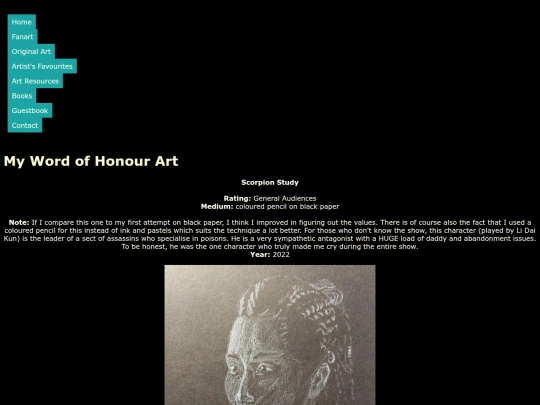 WordofHonor Art/scorpion screenshot