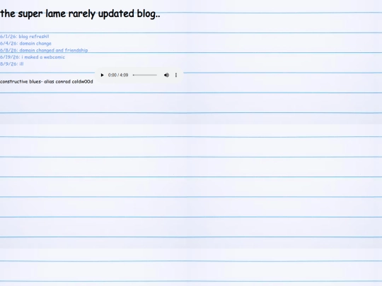 blog screenshot