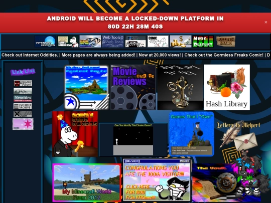 frontpage screenshot