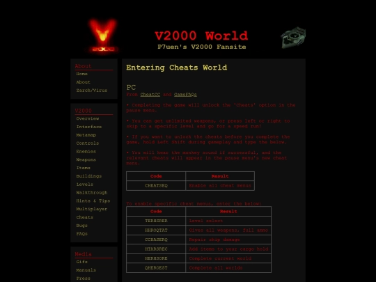 cheats screenshot
