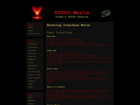 interface screenshot