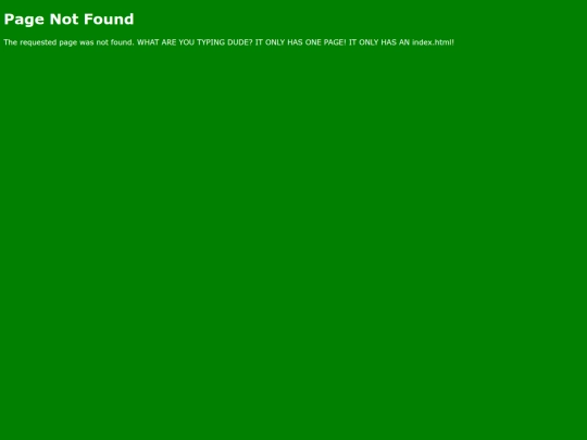 not_found screenshot