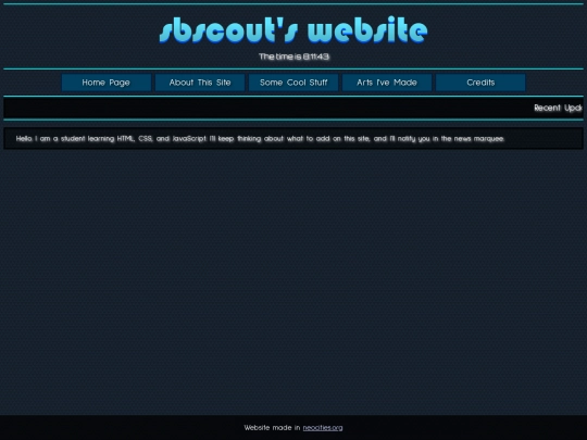 index screenshot
