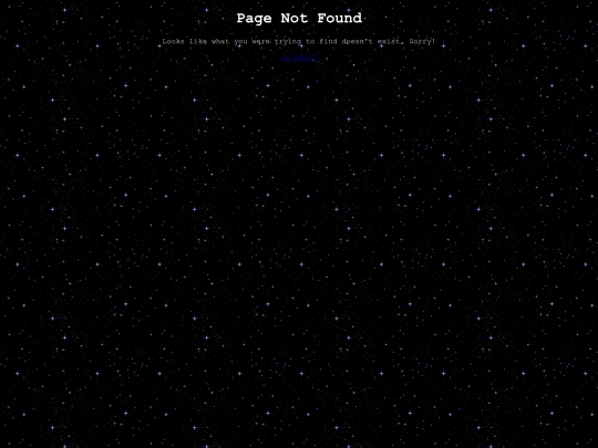 not_found screenshot