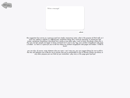 suggestionbox screenshot