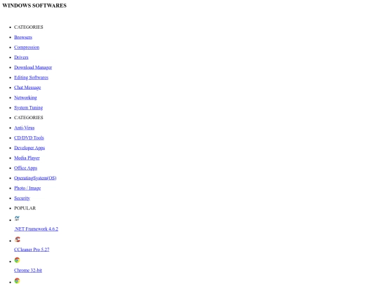 web screenshot