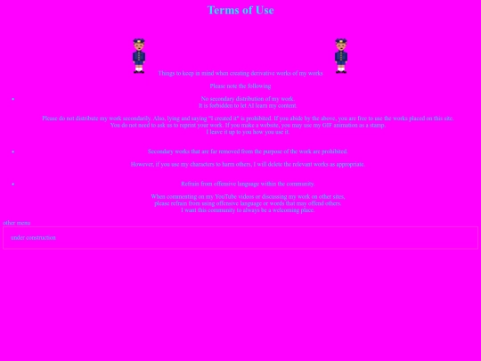TermsofUse screenshot