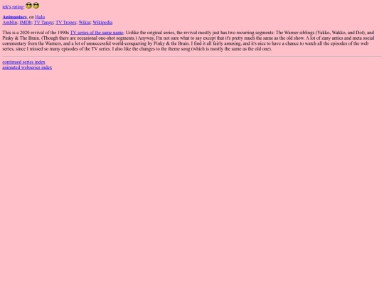 web/continued/animaniacs screenshot