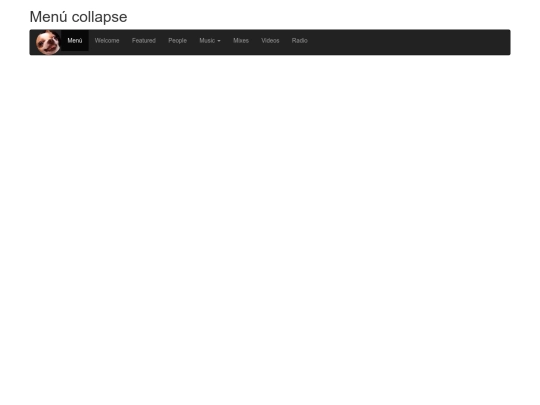 Modulo6/Menu collapse screenshot