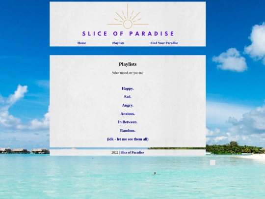 playlists screenshot