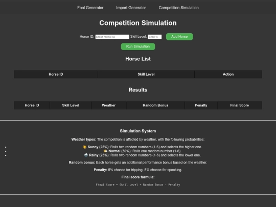 competition screenshot