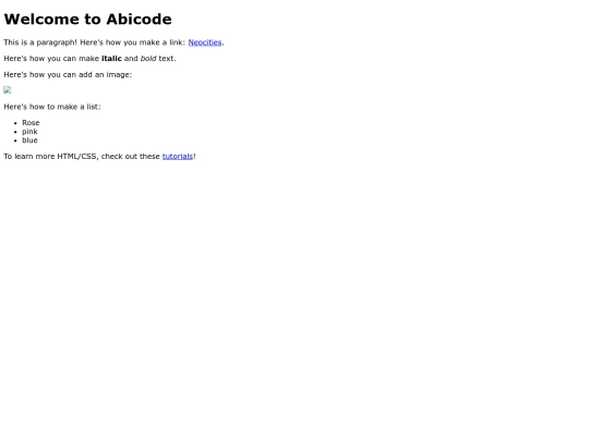 index screenshot