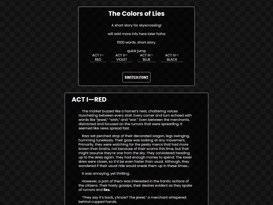 project/TheColorofLies screenshot