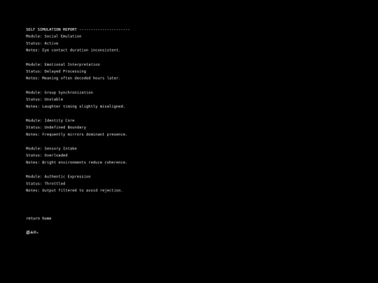 self_simulation screenshot