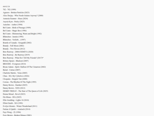 playlists/A02XT-archive screenshot