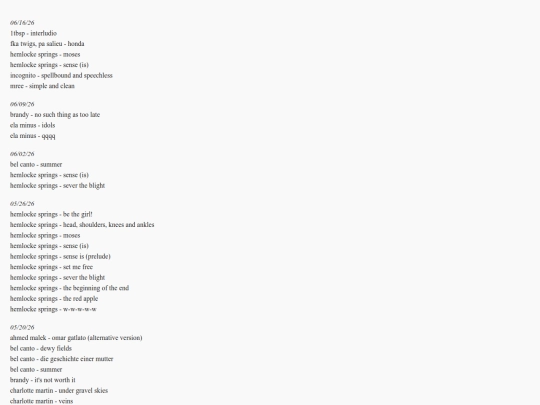 playlists/current-archive screenshot