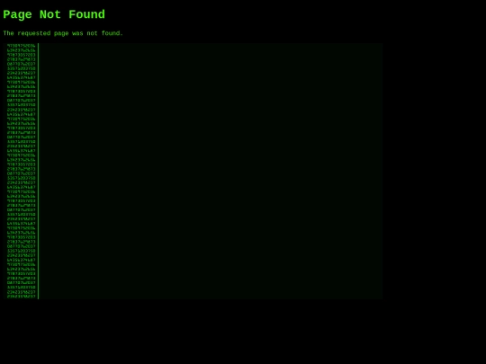 not_found screenshot