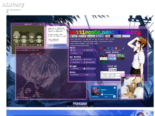 windows/history/history screenshot