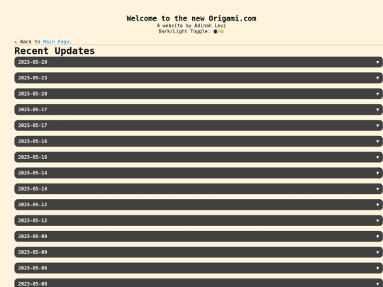 updates screenshot