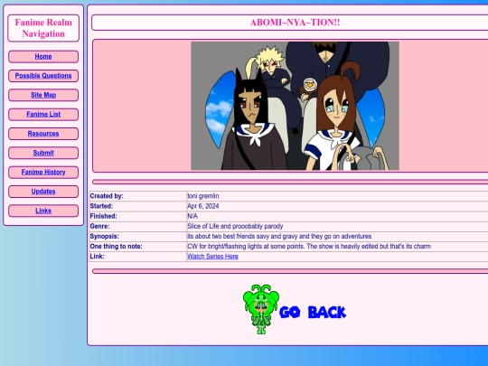 fanime/ABOMI~NYA~TION screenshot