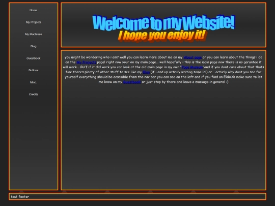newmainpage screenshot