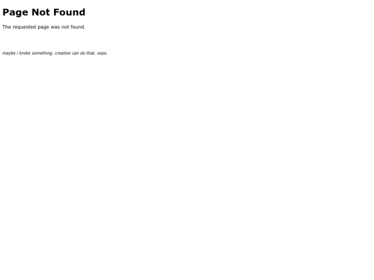 not_found screenshot