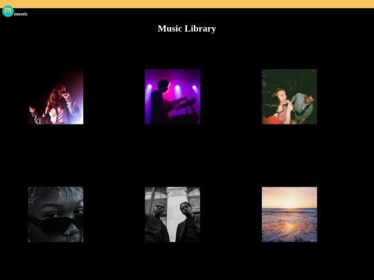MusicLibrary screenshot