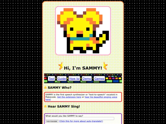 sammy screenshot