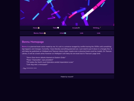 wb/bennu screenshot