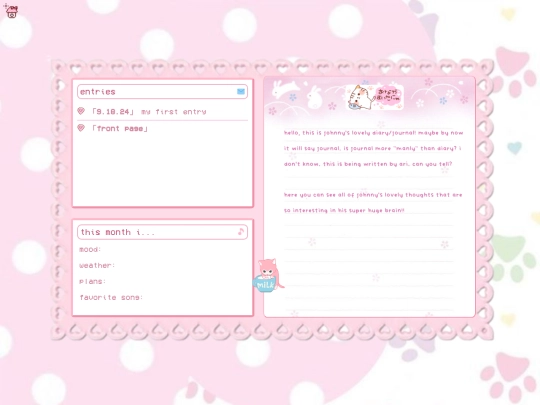 diary/diary screenshot